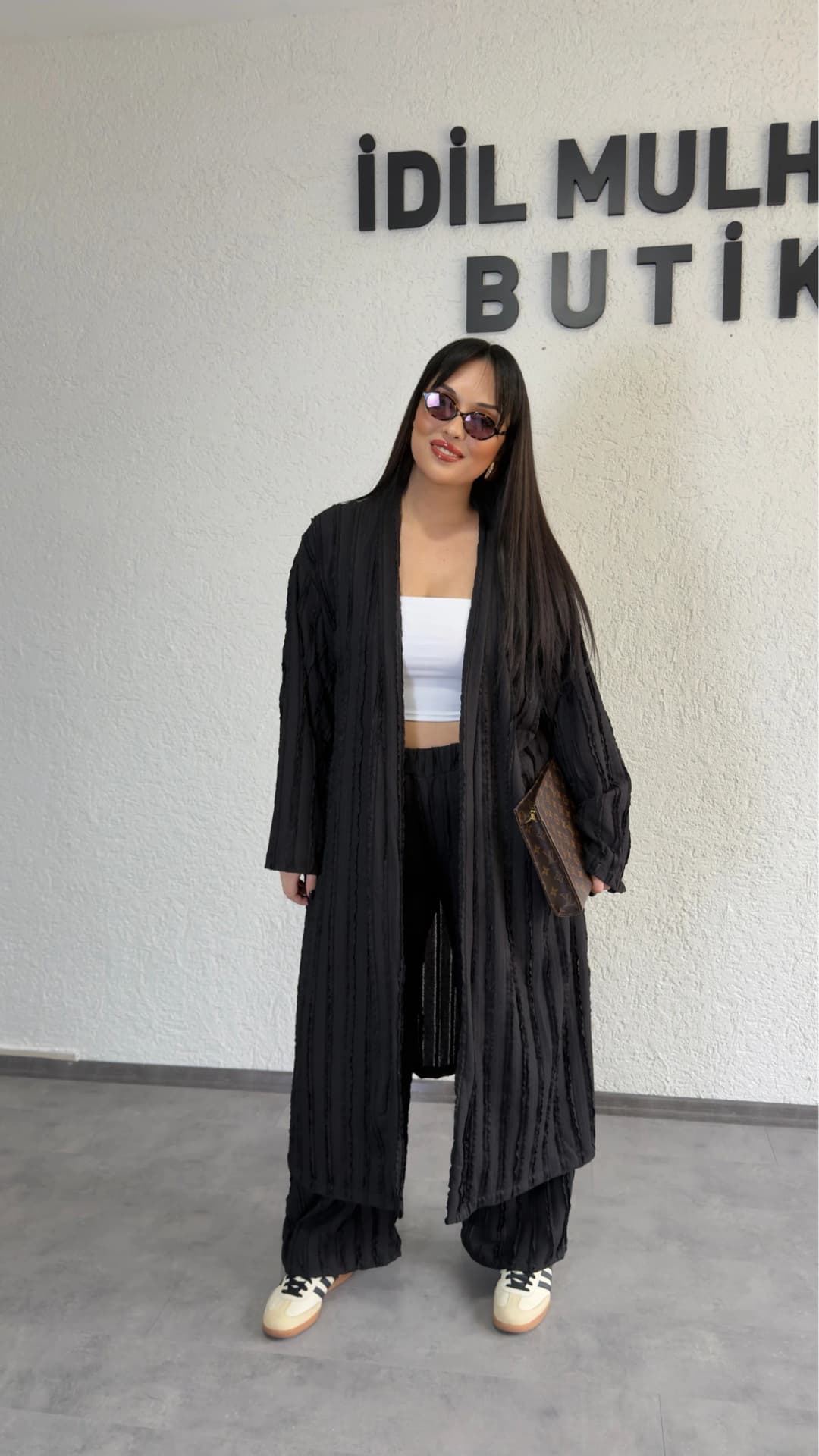 Kendinden Dokulu Kimono Takım
