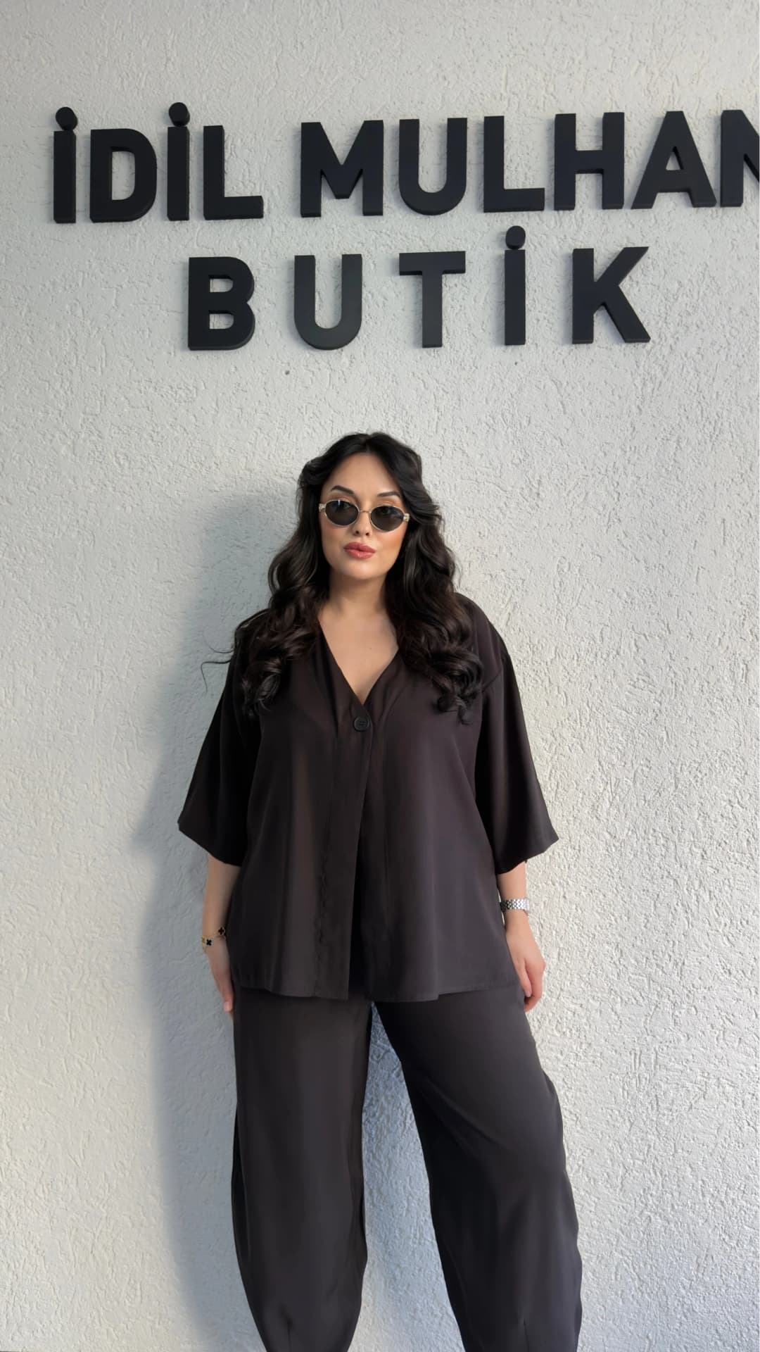 Tek Düğmeli Bohem Tensel Takım