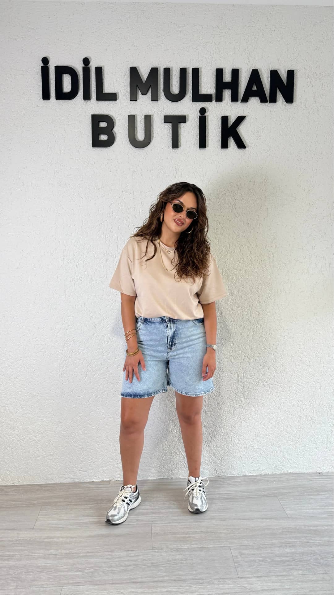 Denim Şort - Buz Mavisi