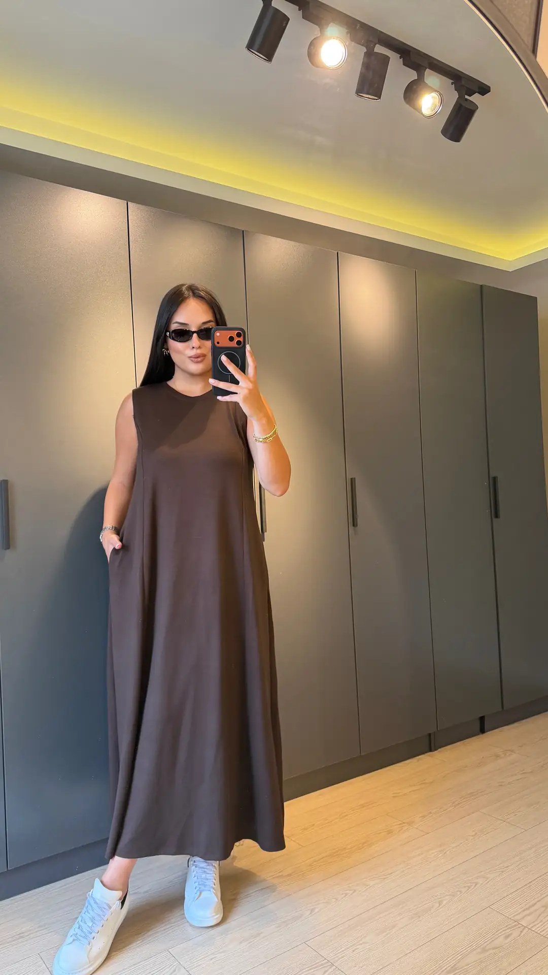 Çıkarılabilir Hırkalı İkili Elbise 